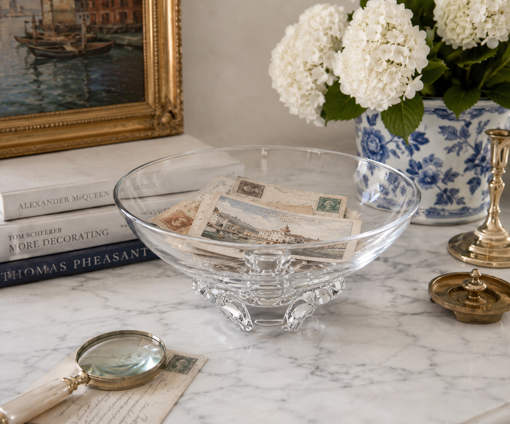Signed Steuben Coronet Arch Bowl, c. 1940