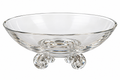 Steuben Crystal Scroll Base Bowl