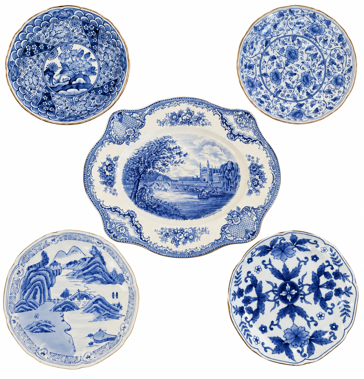 Johnson Brothers Old Britain Castles Cambridge Platter