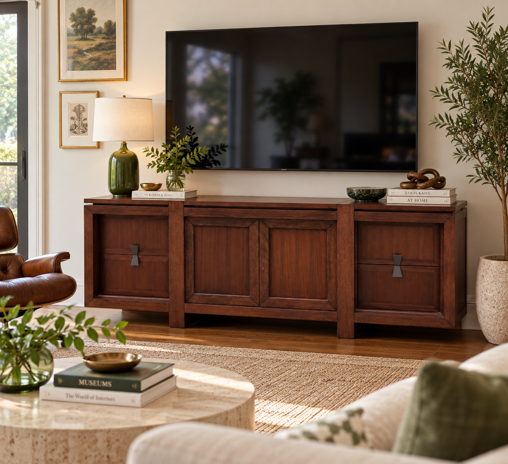 Zocalo Mid-Century Modern Credenza